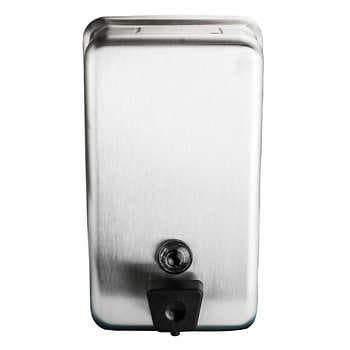 steel soap box costco|Frost Stainless Steel Liquid Soap Dispenser .